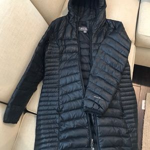 Eddie Bauer black puffer coat size L